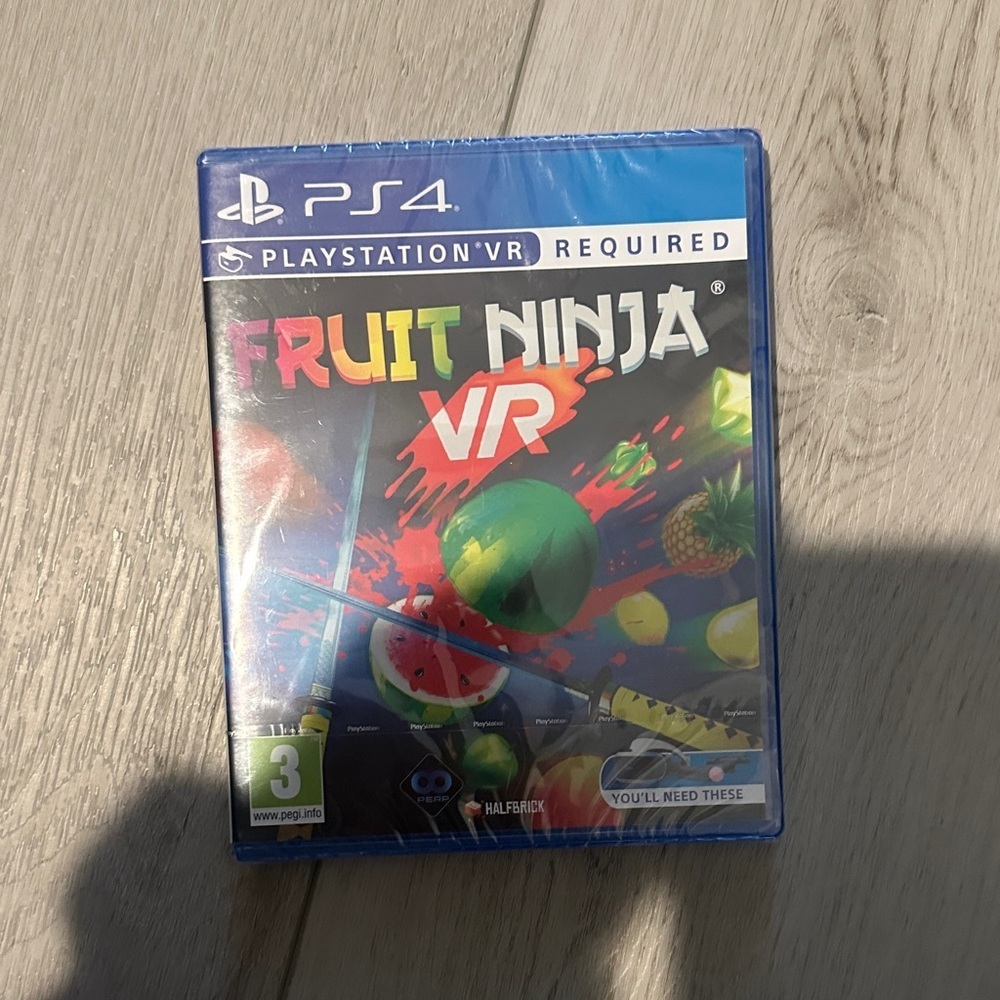 Sony PS4 Fruit Ninja VR Game - Blue